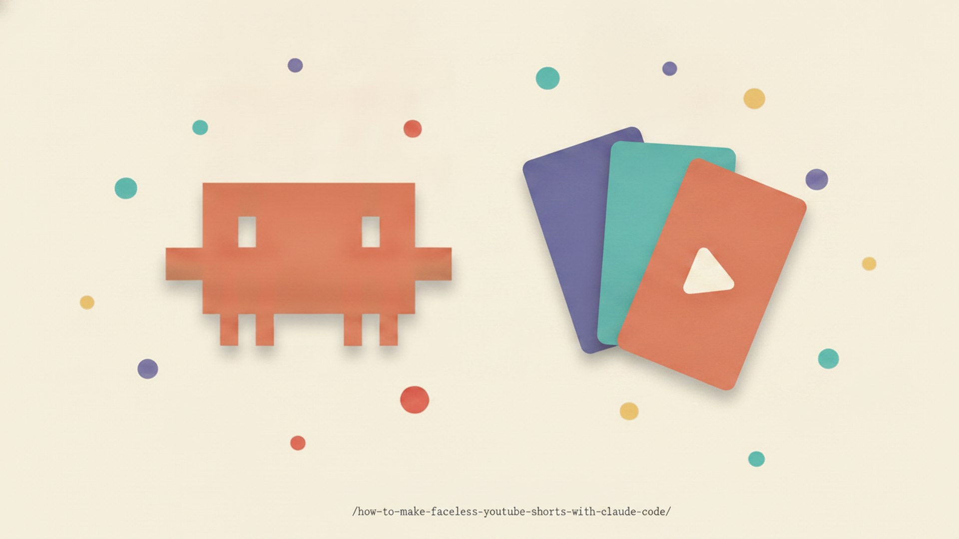 Couverture officielle du projet Claude Faceless Shorts Creator